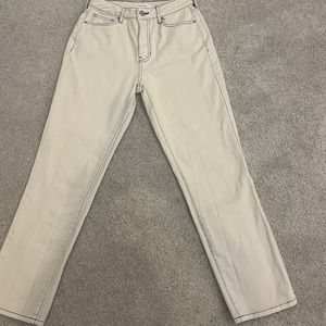 Ivory Pacsun Mom jeans